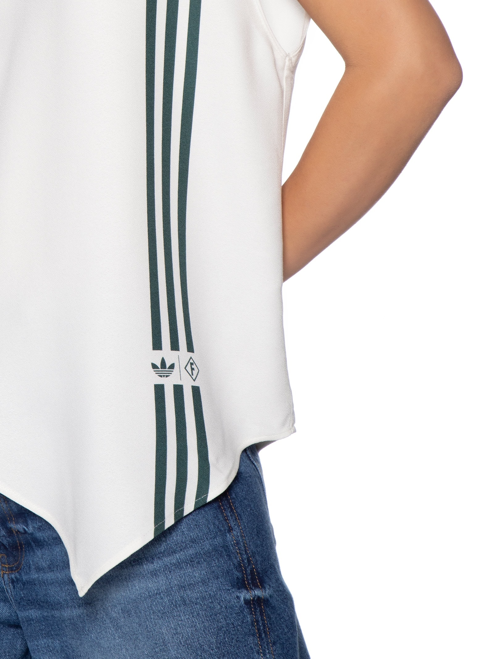 Blusa Feminina Branco Forum + Adidas