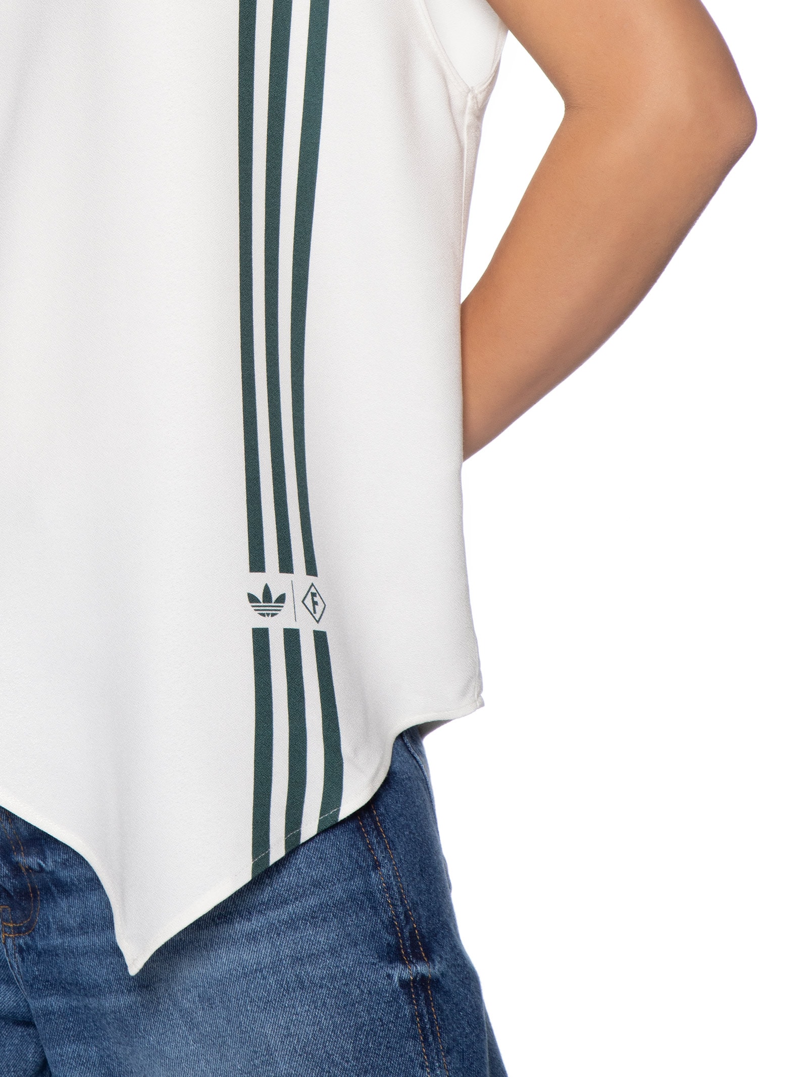 Blusa Feminina Branco Forum + Adidas