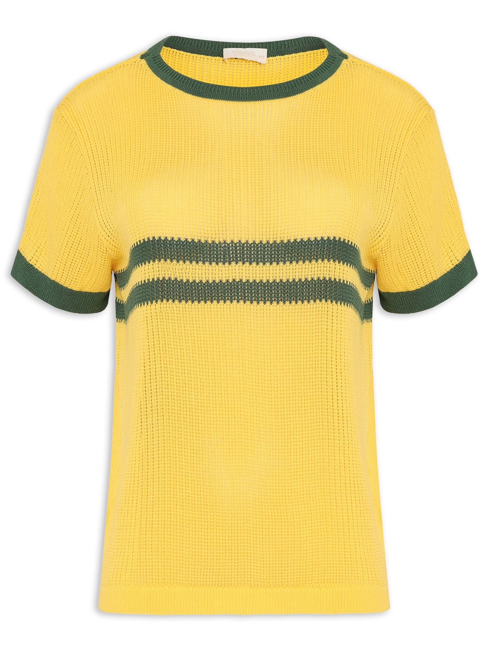 Blusa Feminina Brasil Amarelo Triya