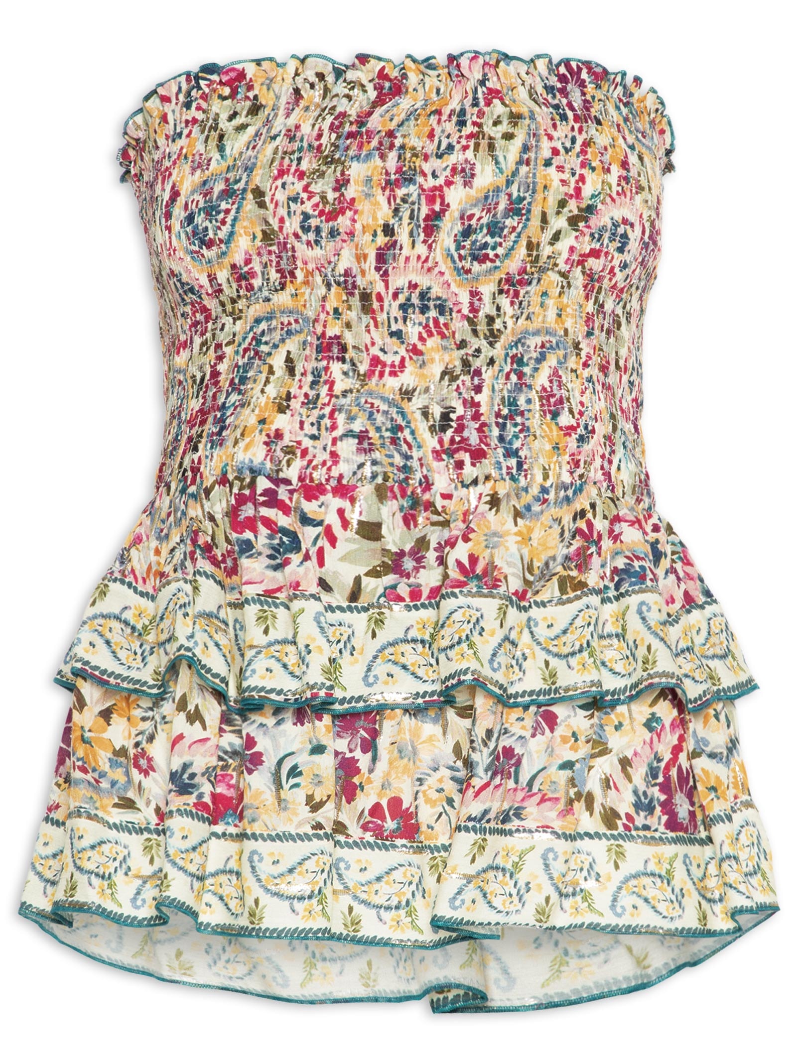 Blusa Feminina Brisa De Flor Amarelo Farm