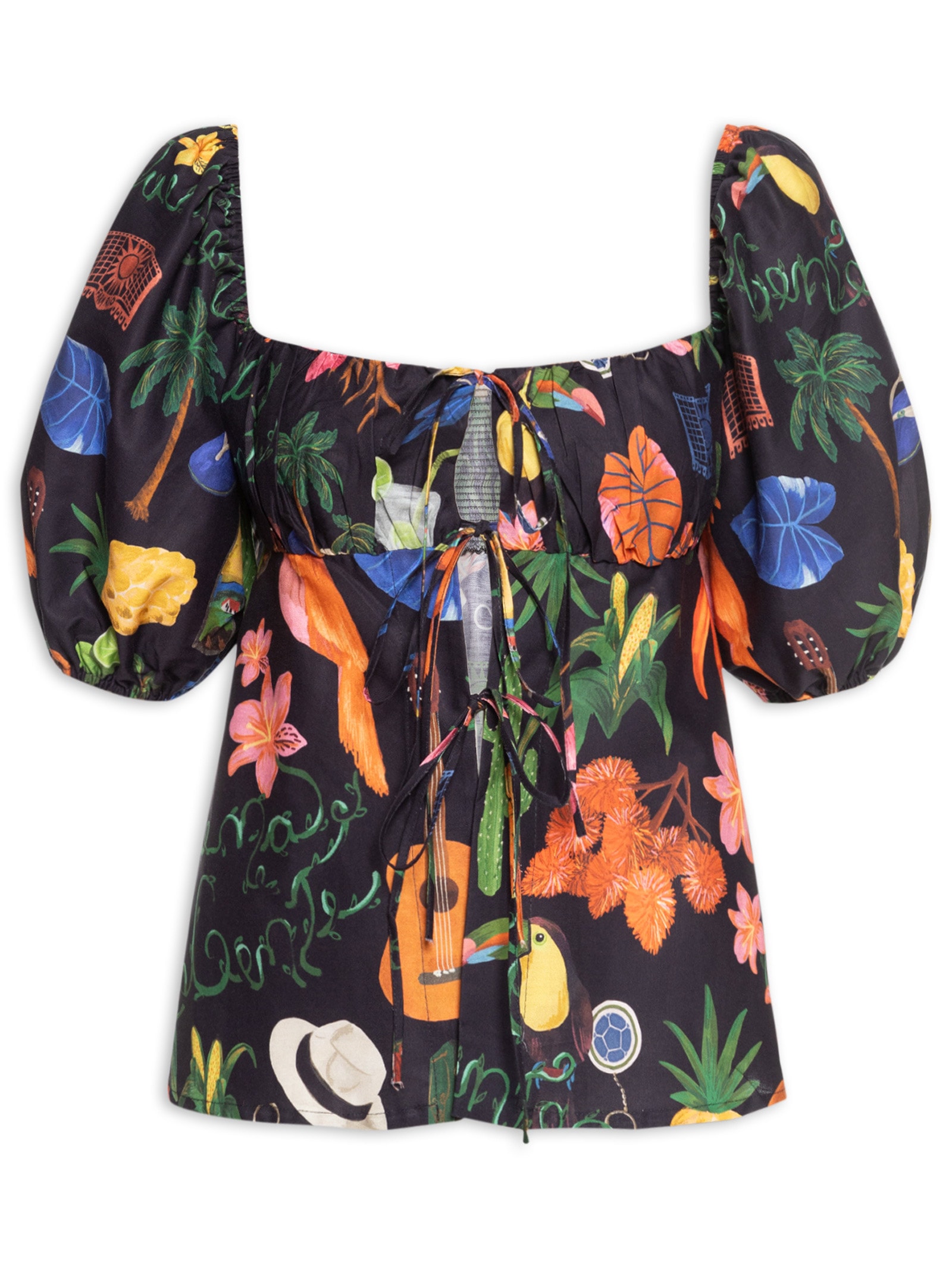 Blusa Feminina Buena Gente Preto Farm