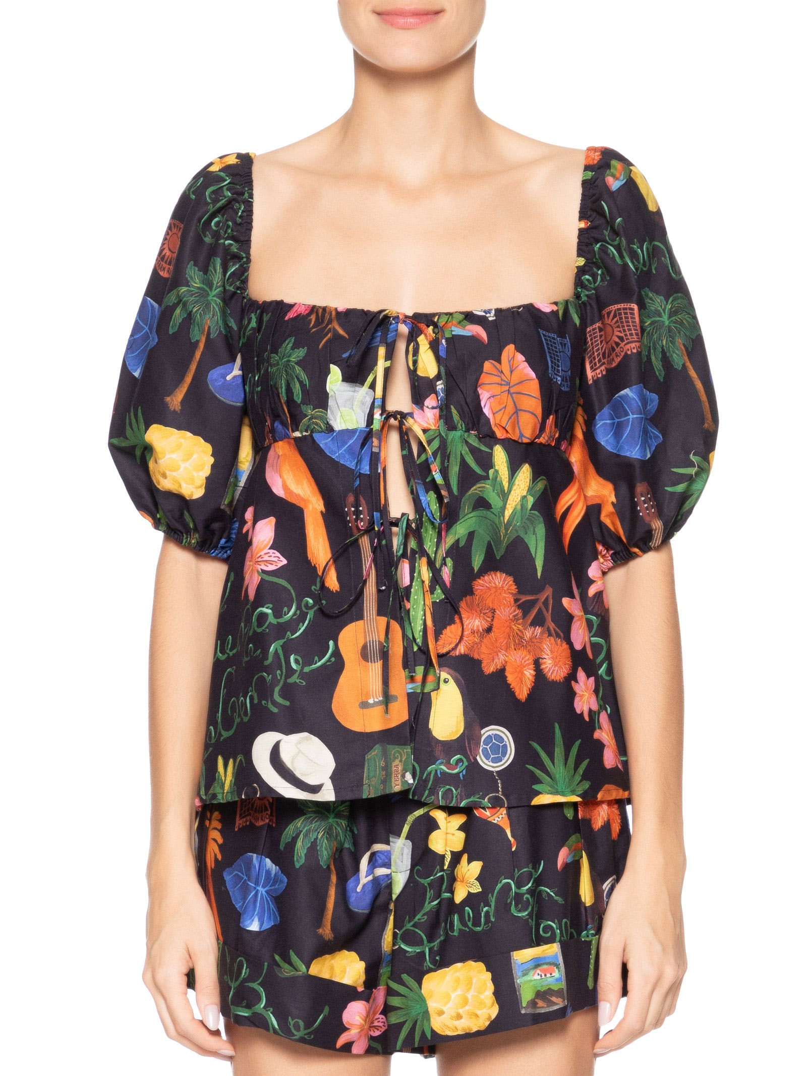 Blusa Feminina Buena Gente Preto Farm