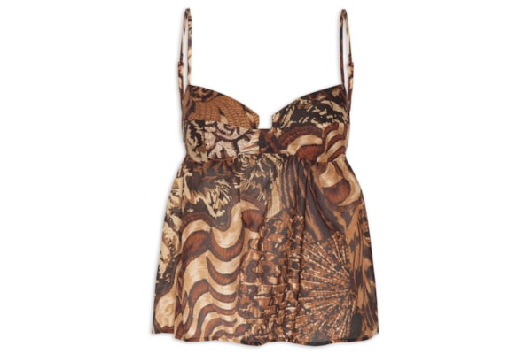 Blusa Feminina Camu - Marrom