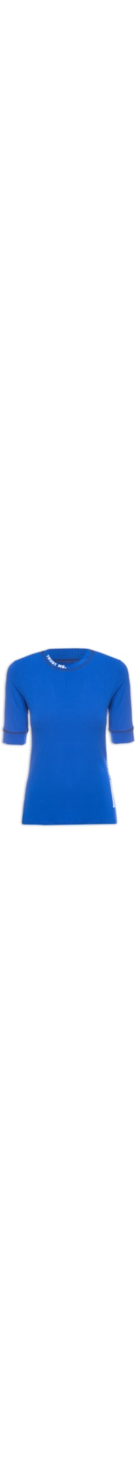 Blusa Feminina Canelada - Azul