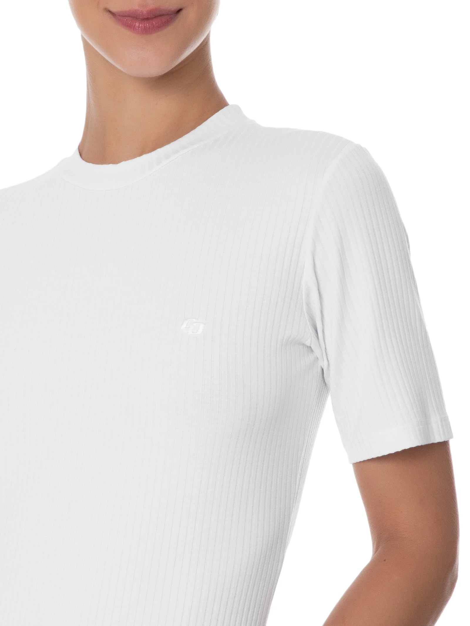 Blusa Feminina Canelada Branco Colcci