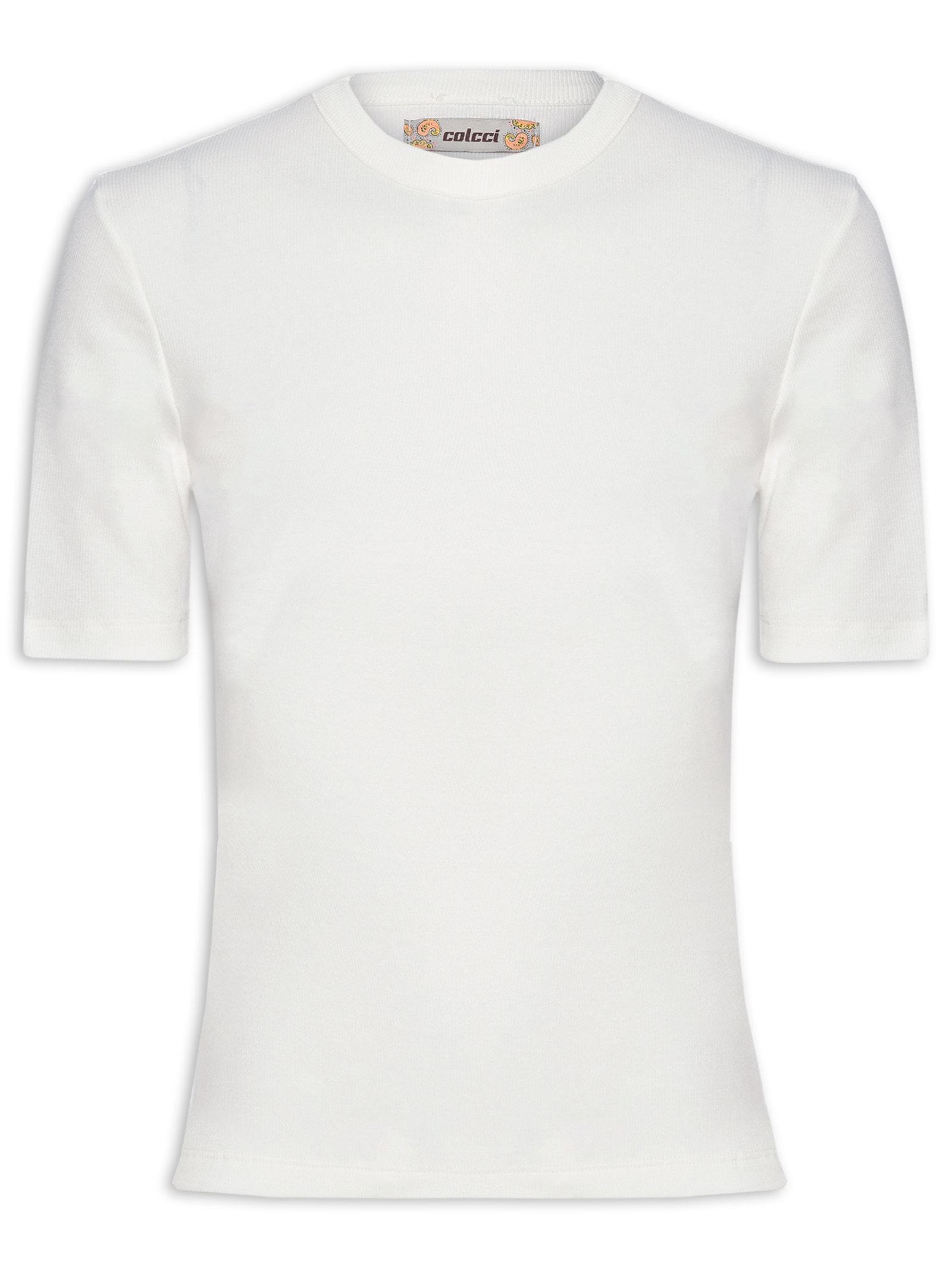 Blusa Feminina Canelada Branco  Colcci