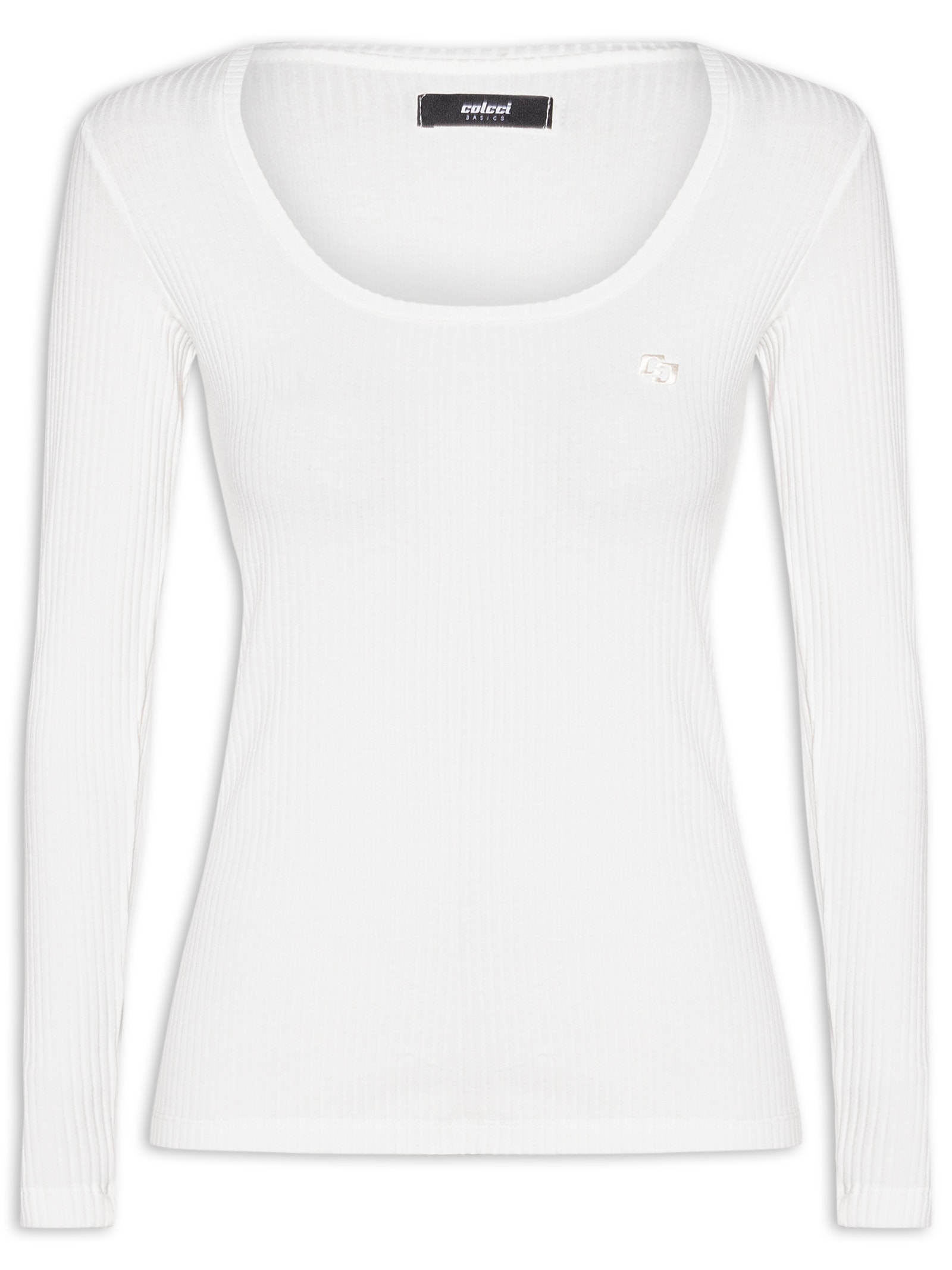 Blusa Feminina Canelada Branco Colcci