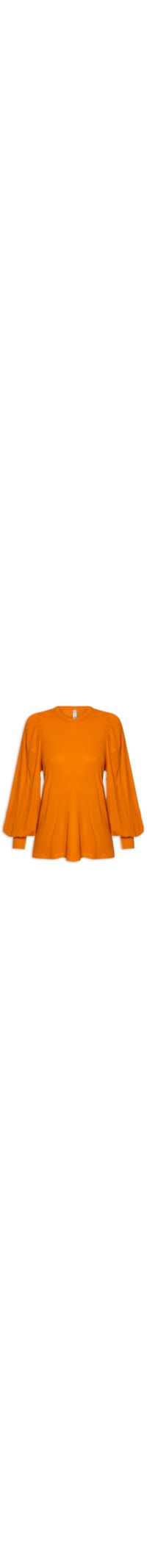 Blusa Feminina Canelada - Laranja