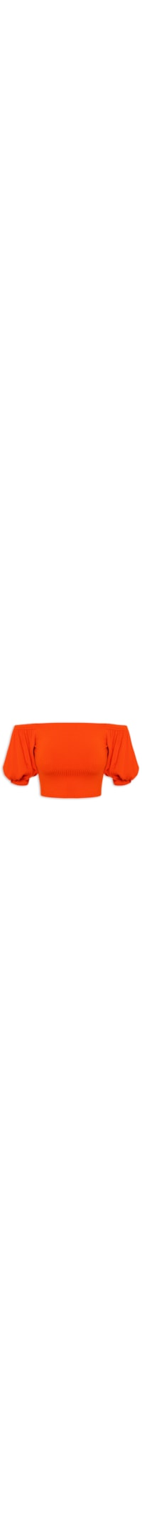Blusa Feminina Canelada - Laranja