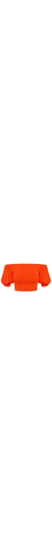 Blusa Feminina Canelada - Laranja