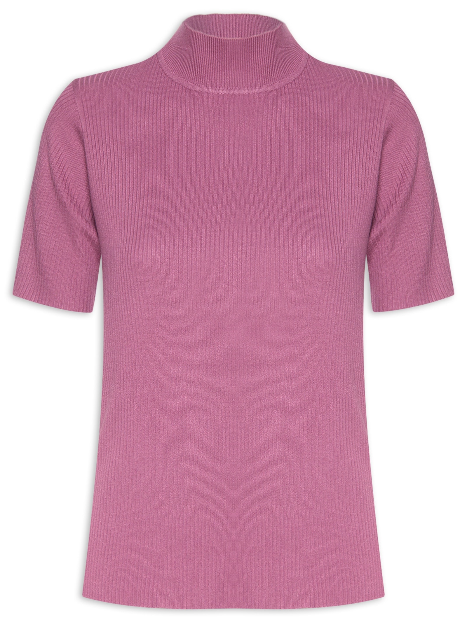 Blusa Feminina Canelada Lilás Hering