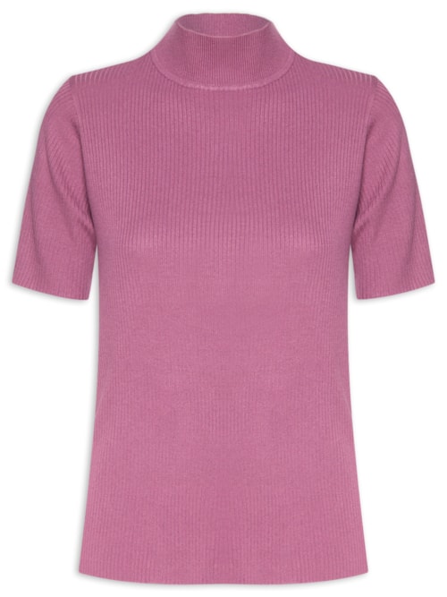 Blusa Feminina Canelada – Lilás