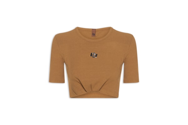 Blusa Feminina Canelada - Marrom