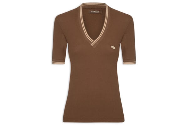 Blusa Feminina Canelada - Marrom