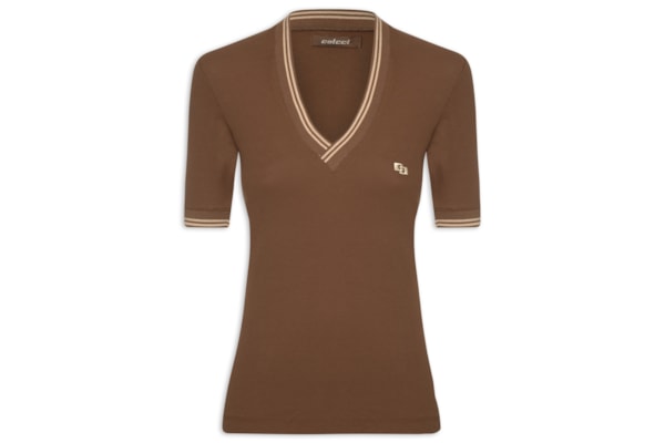 Blusa Feminina Canelada - Marrom