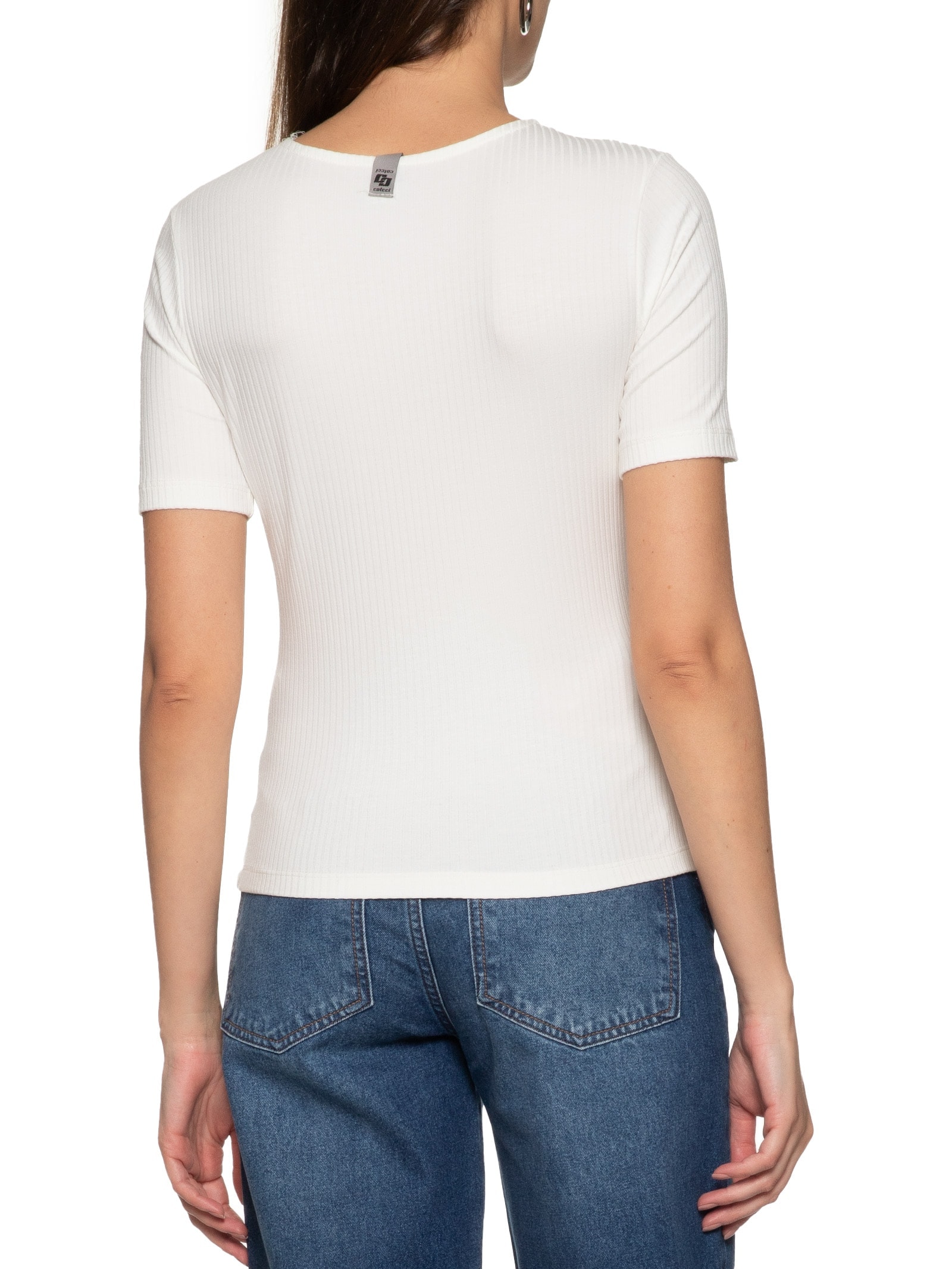 Blusa Feminina Canelada Off White Colcci