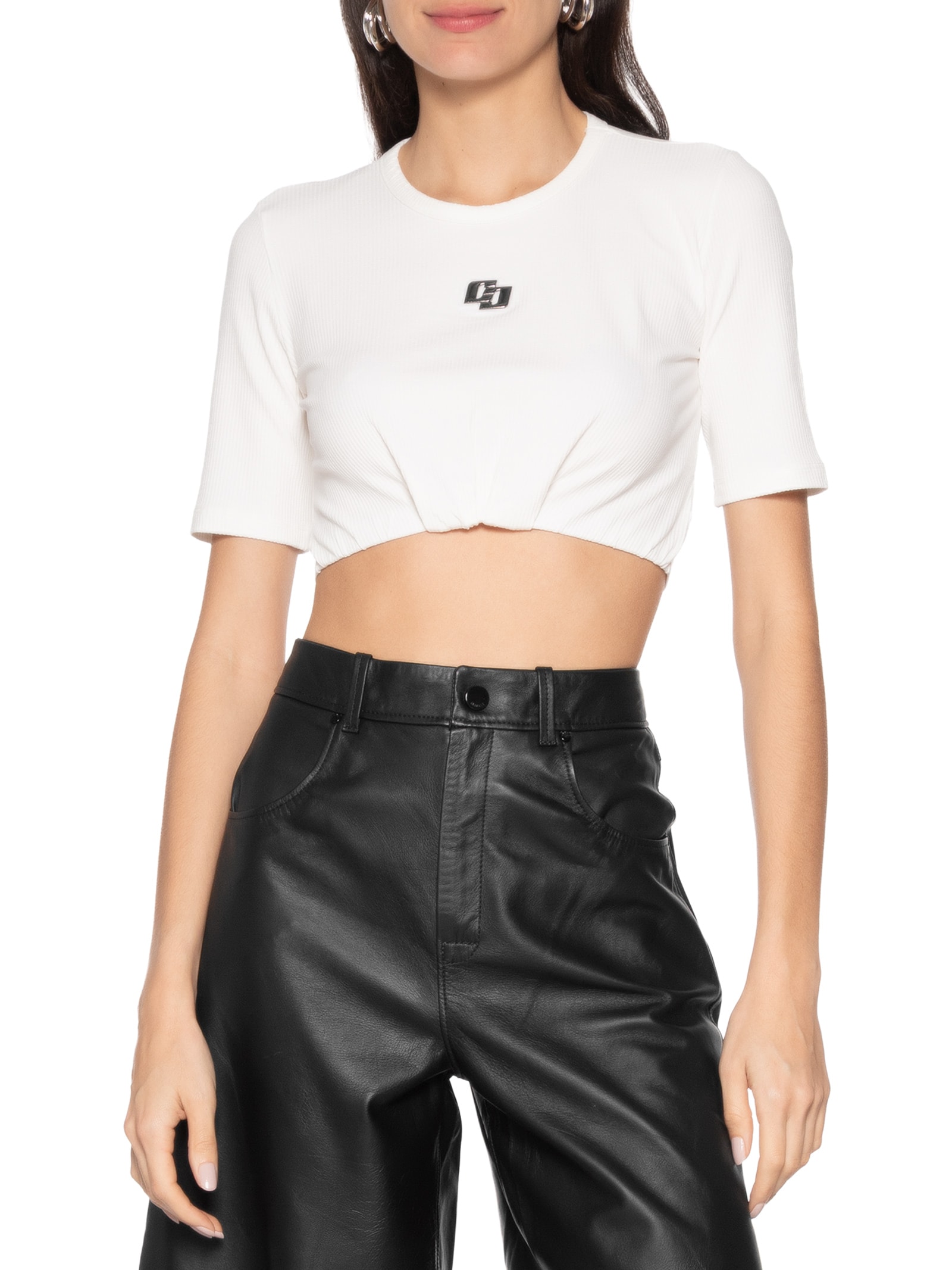 Blusa Feminina Canelada Off White Colcci