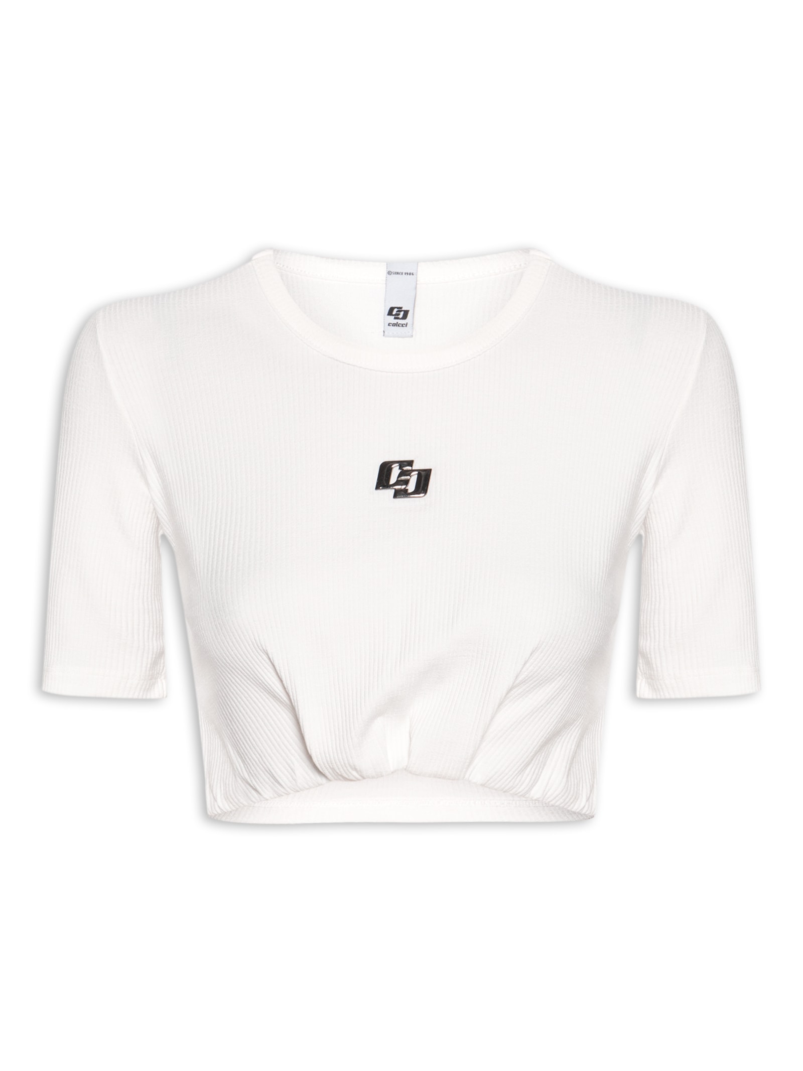 Blusa Feminina Canelada Off White Colcci