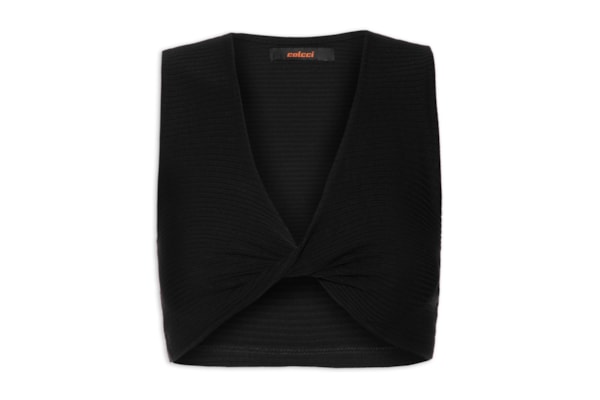 Blusa Feminina Canelada - Preto