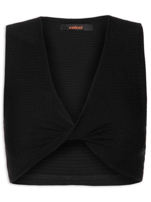 Blusa Feminina Canelada – Preto