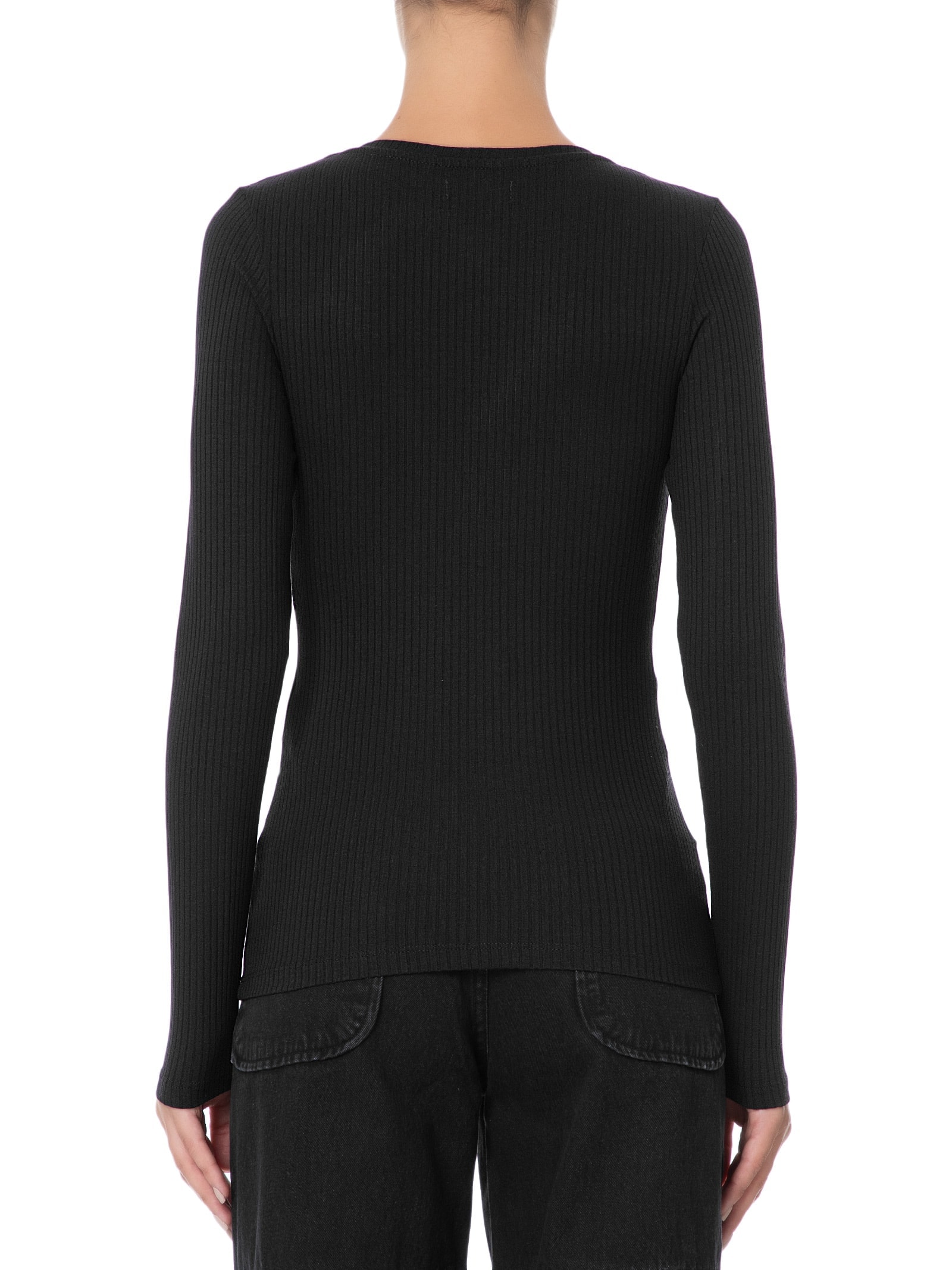 Blusa Feminina Canelada Preto Colcci