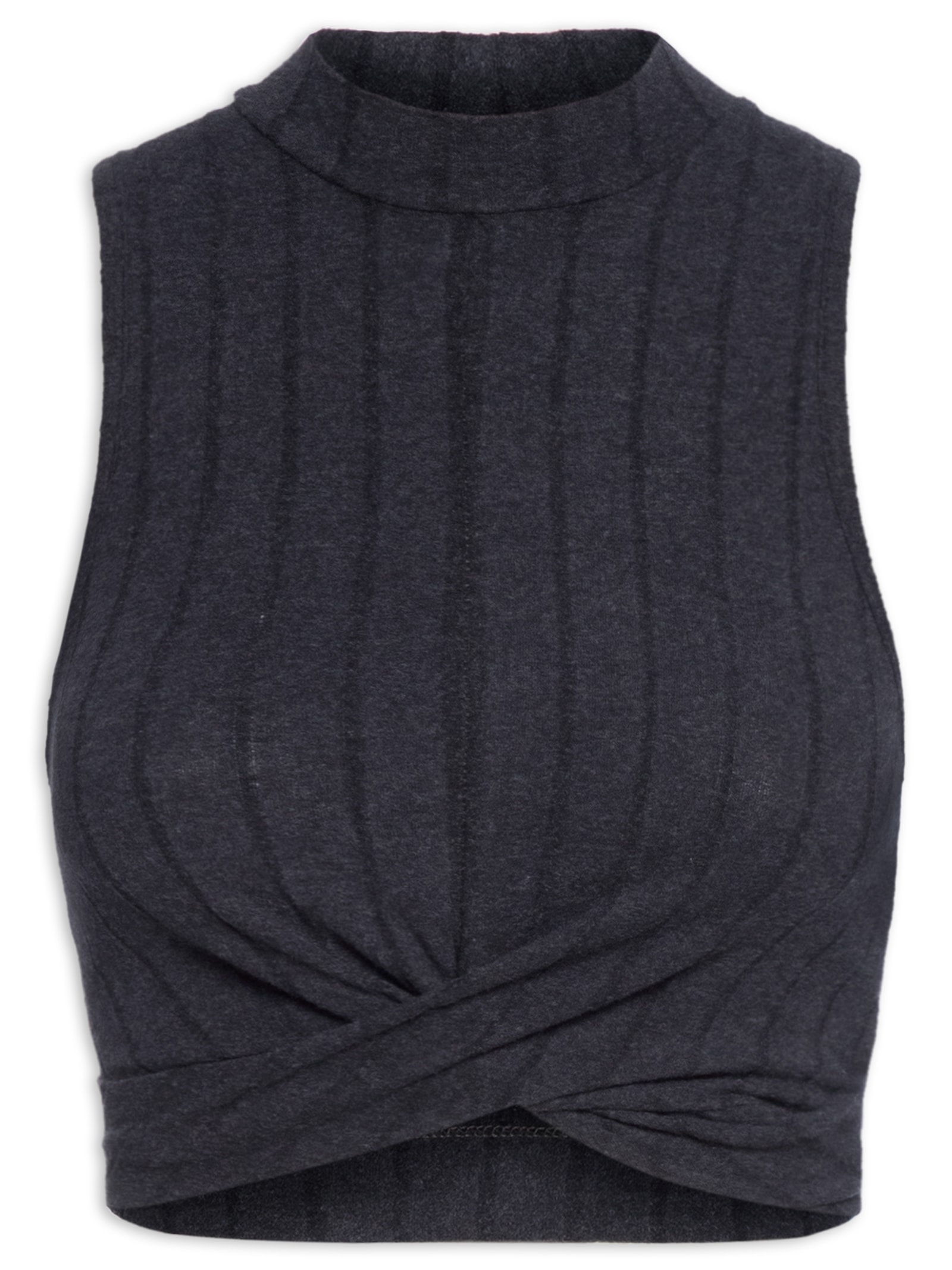 Blusa Feminina Canelada Preto Colcci