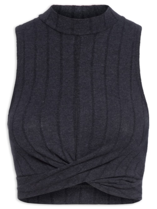 Blusa Feminina Canelada – Preto