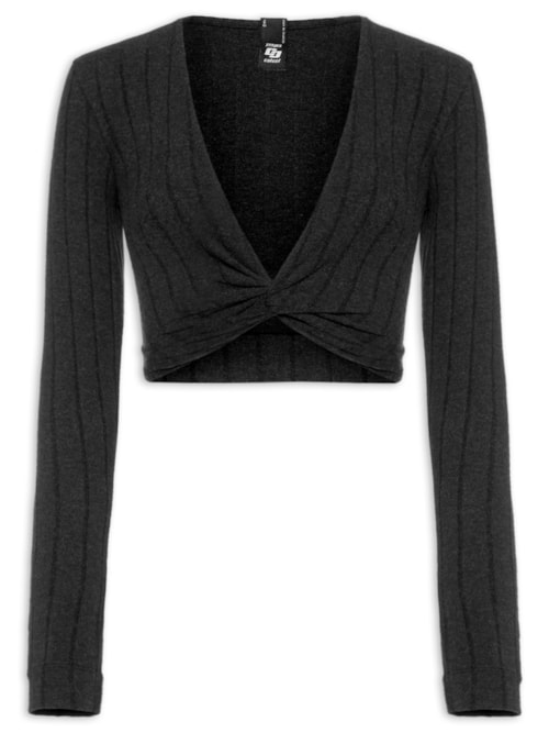 Blusa Feminina Canelada – Preto