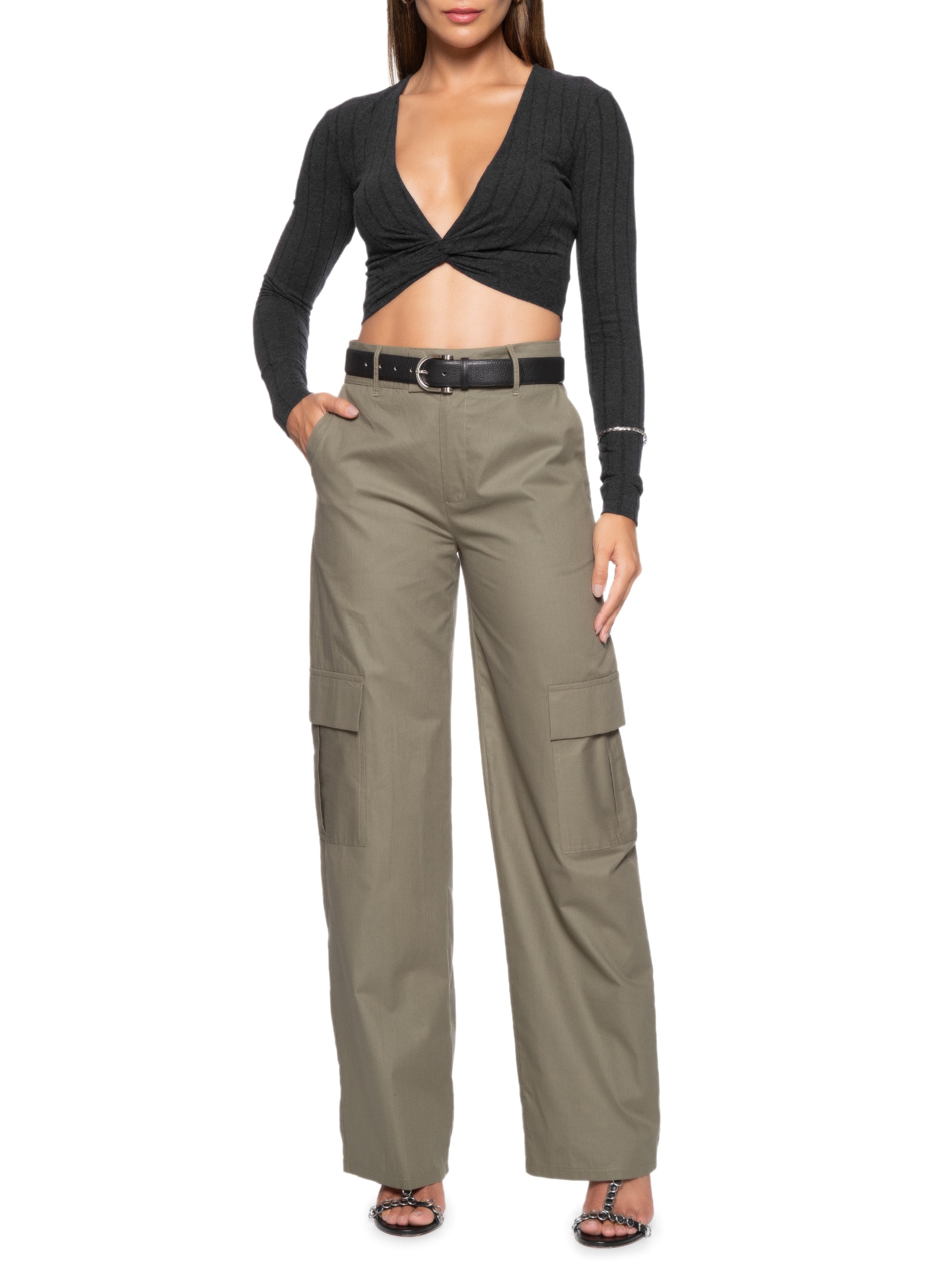 Blusa Feminina Canelada Preto Colcci