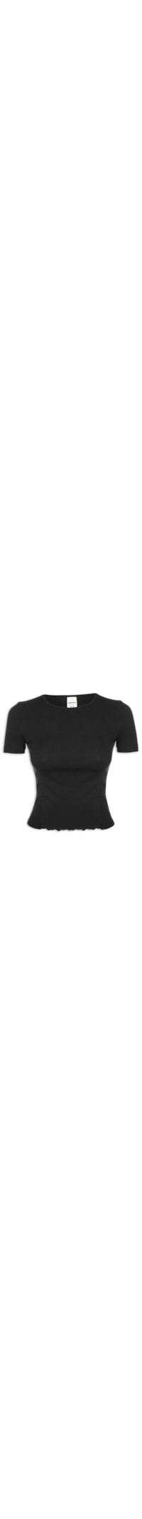 Blusa Feminina Canelada - Preto