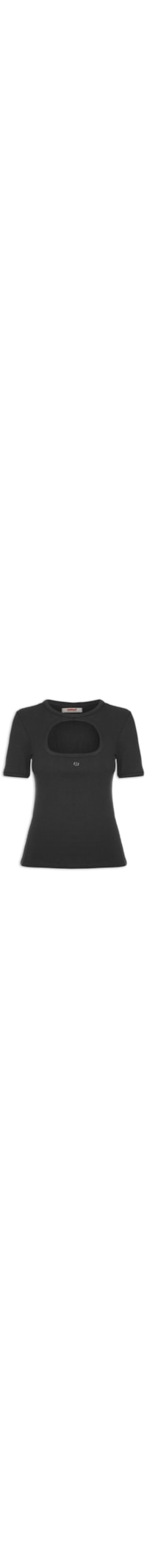 Blusa Feminina Canelada - Preto