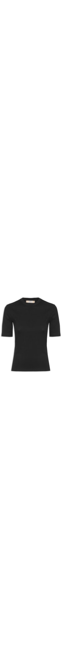 Blusa Feminina Canelada - Preto