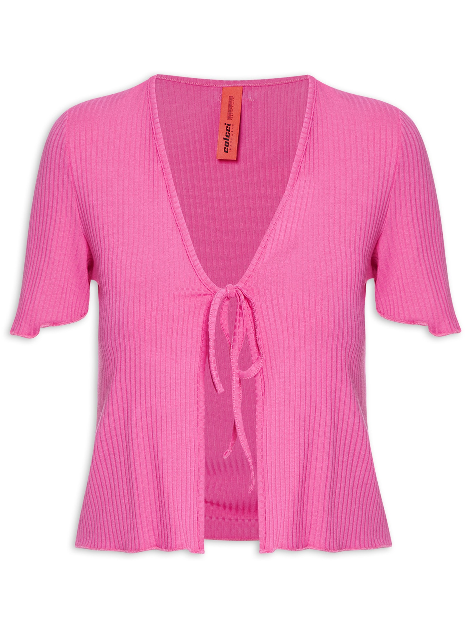 Blusa Feminina Canelada Rosa Colcci