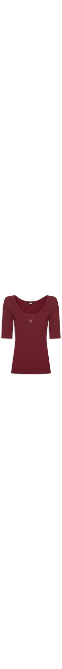 Blusa Feminina Canelada - Vinho