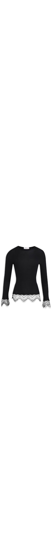 Blusa Feminina Carol - Preto