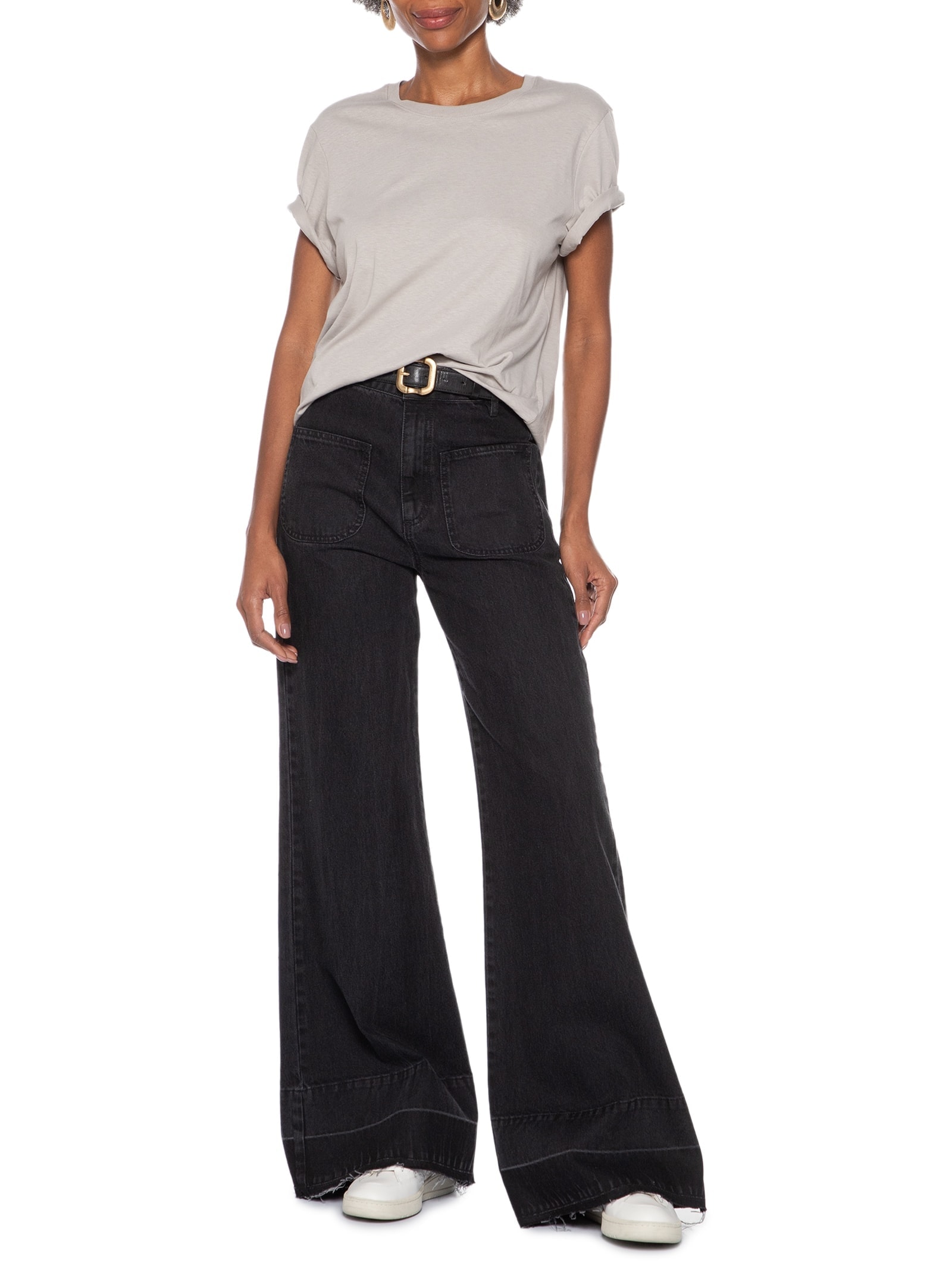 Blusa Feminina Cinza Hering