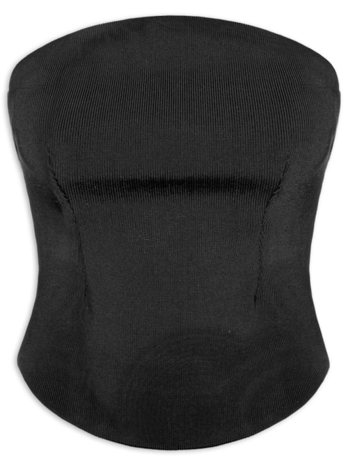 Blusa Feminina Círculo Tricot – Preto