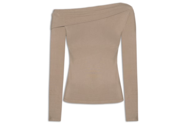 Blusa Feminina Clara Off Shoulder - Marrom