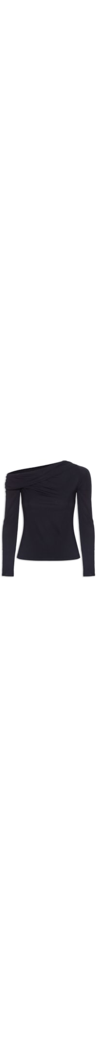 Blusa Feminina Clara Off The Shoulder - Preto