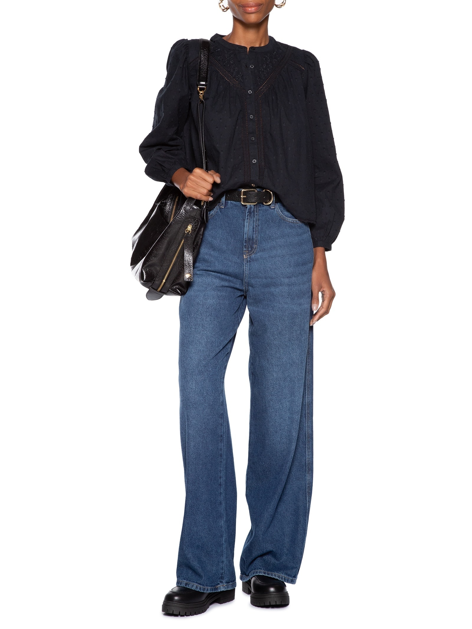 Blusa Feminina Cleo Preto Levi's