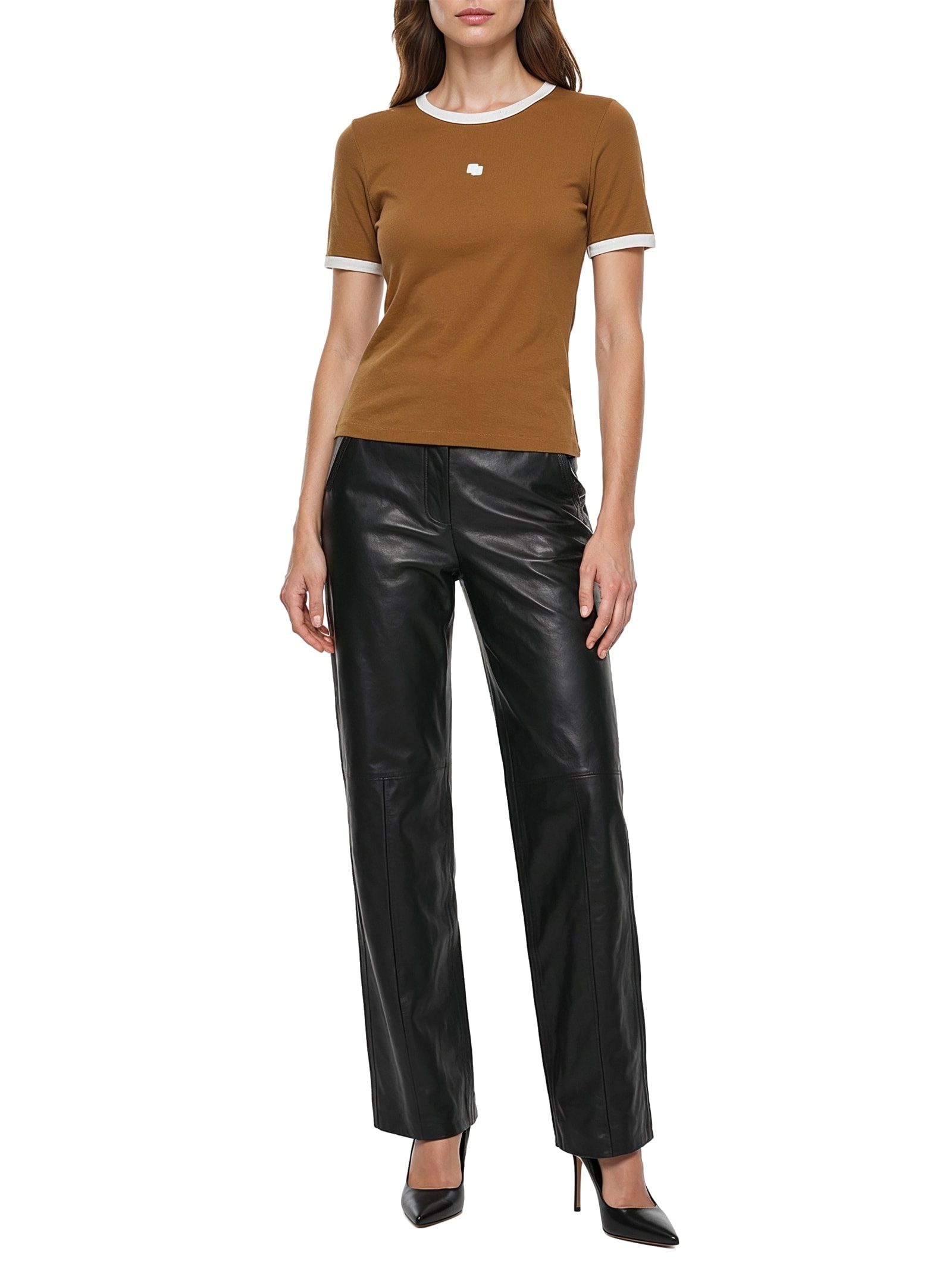 Blusa Feminina Colcci Marrom Colcci