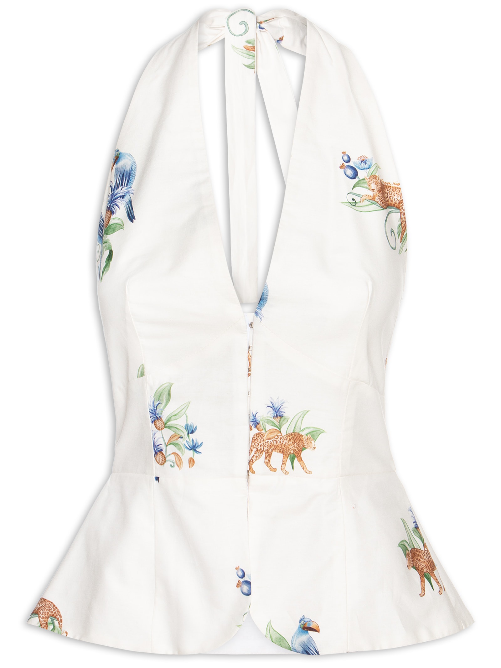 Blusa Feminina Colete Aninha Branco Farm