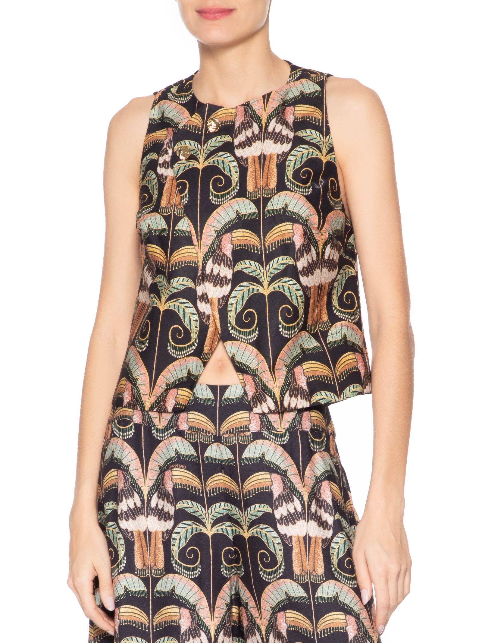 Blusa Feminina Colete Tucano Real Preto Farm