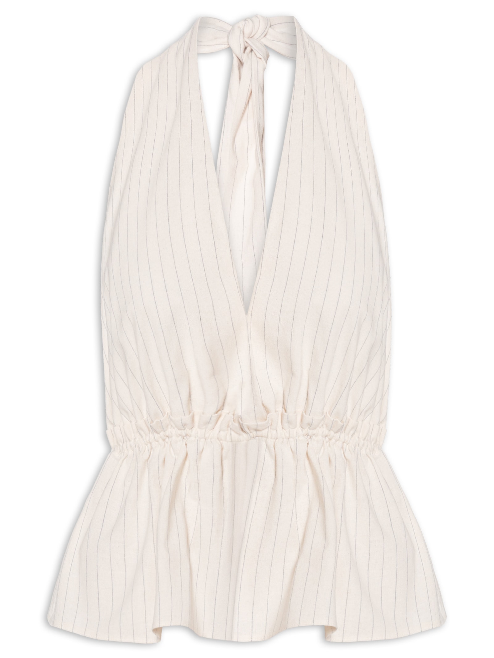 Blusa Feminina Com Amarração Bege My Favorite