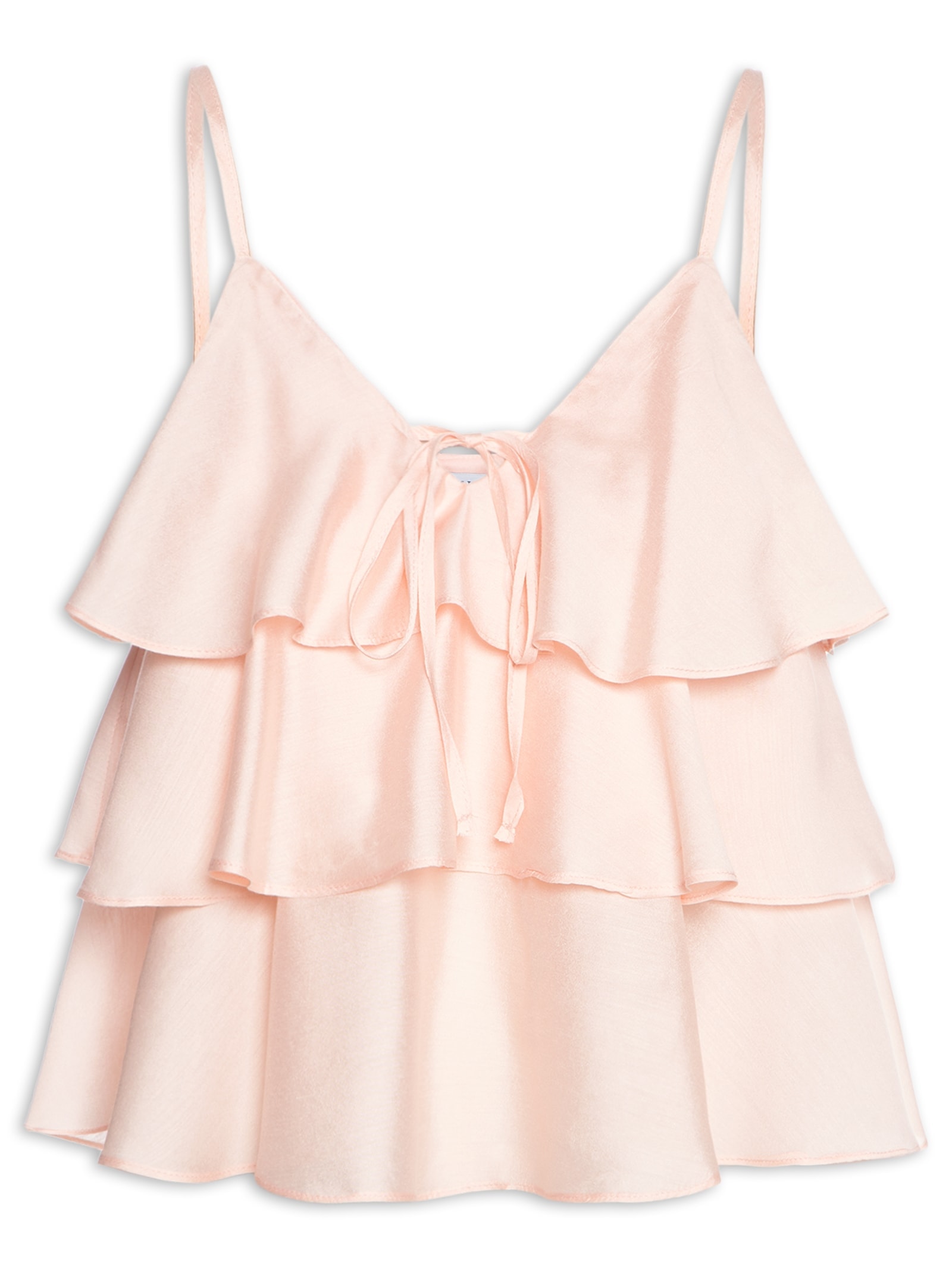 Blusa Feminina Com Babados Rosa Market 33