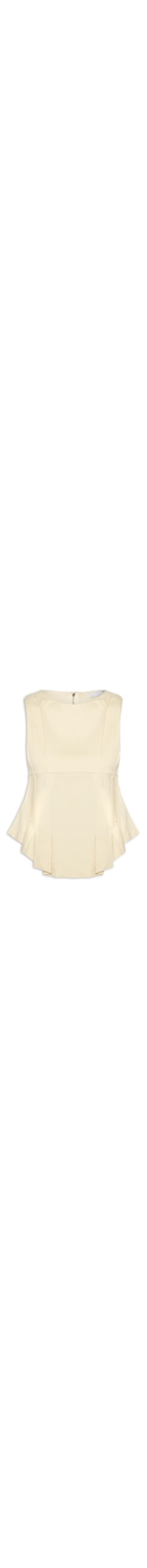 Blusa Feminina Com Drapeados - Amarelo