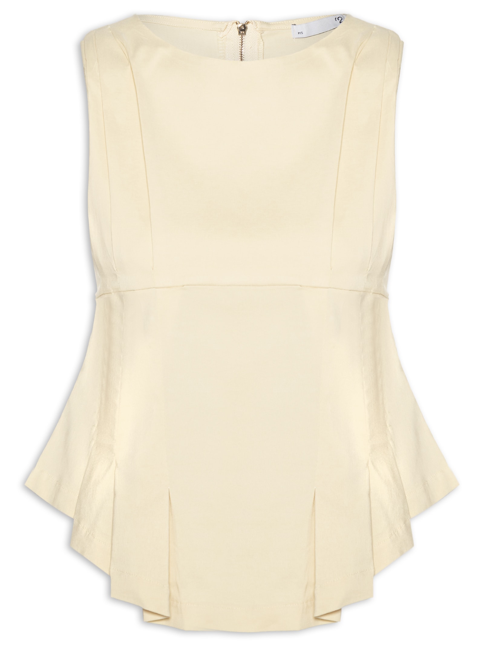 Blusa Feminina Com Drapeados Amarelo '2Essential