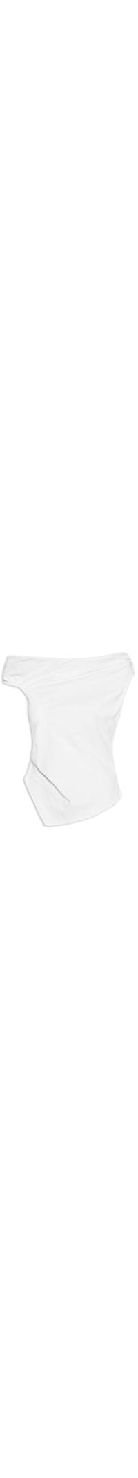 Blusa Feminina Com Drapeados - Branco