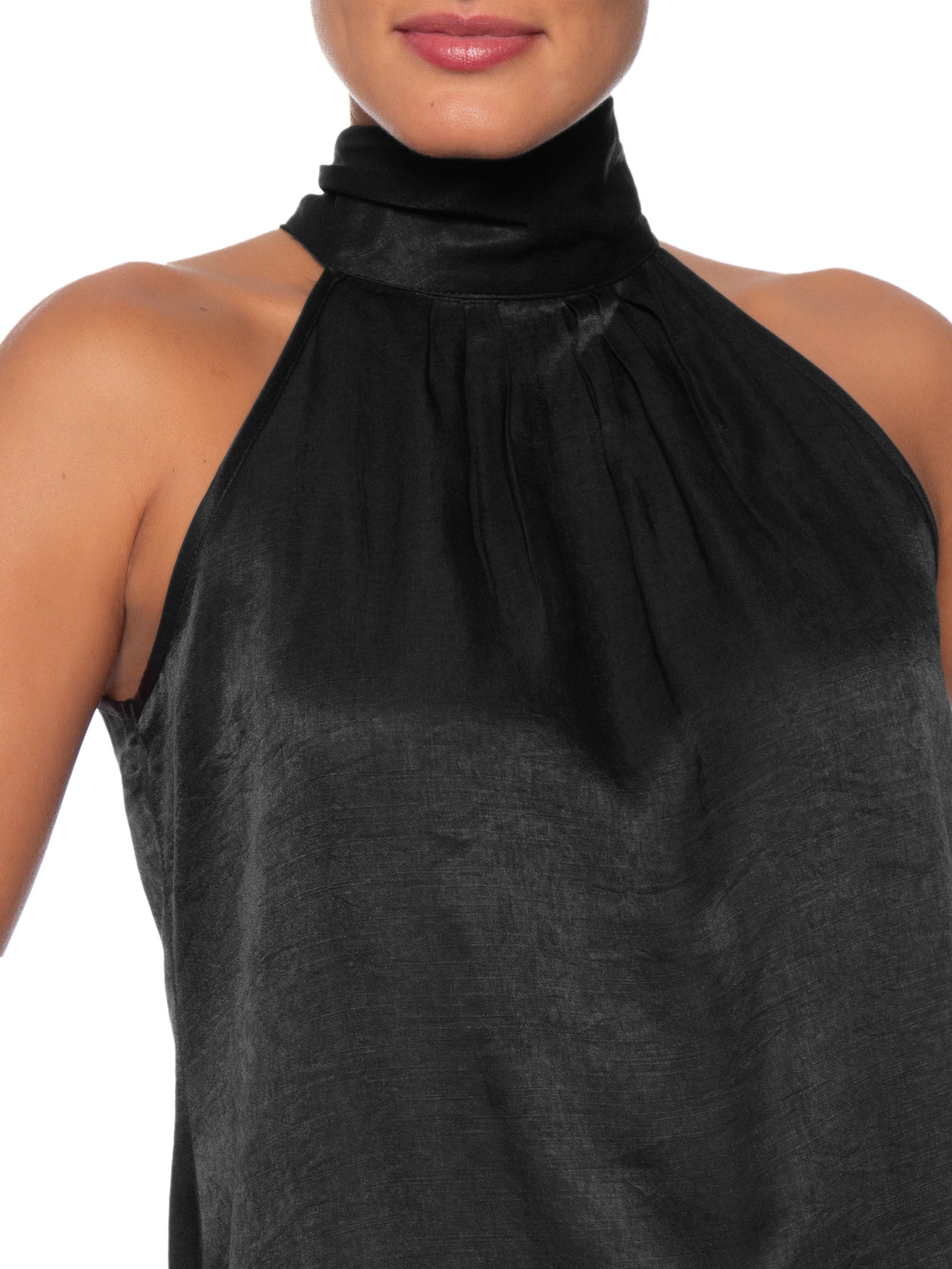 Blusa Feminina com Fecho de Amarração Preto Market 33