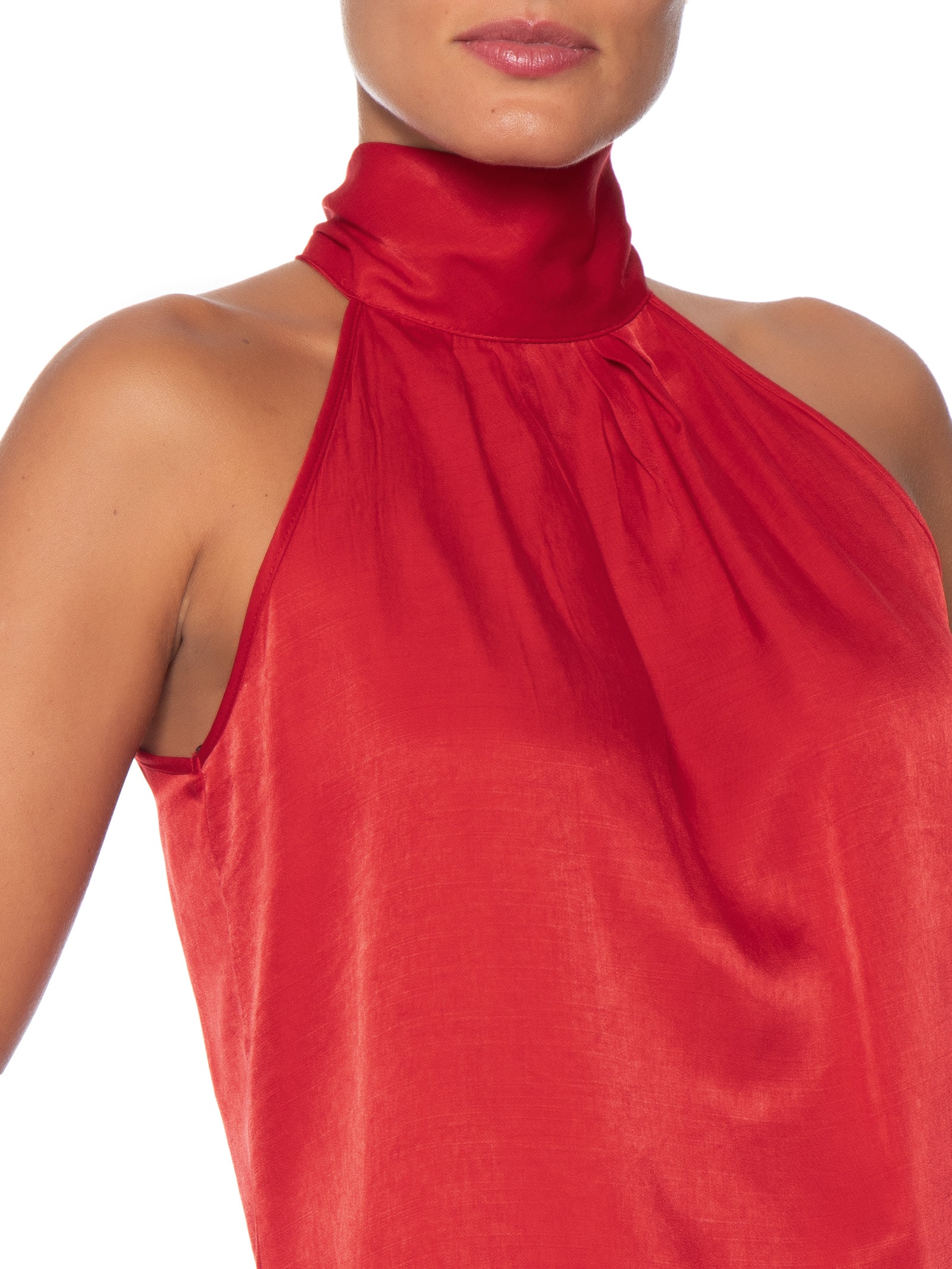 Blusa Feminina com Fecho de Amarração Vermelho Market 33